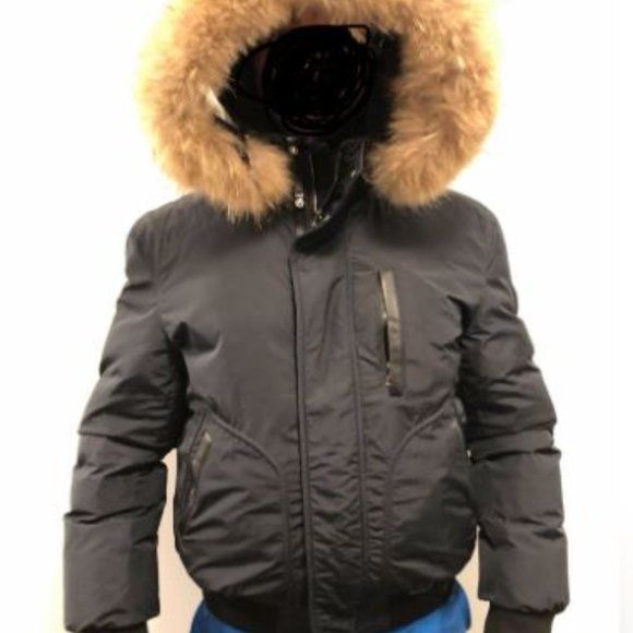 Rudsak- Black Men’s Bomber Jacket (M) - Picture 2 of 3